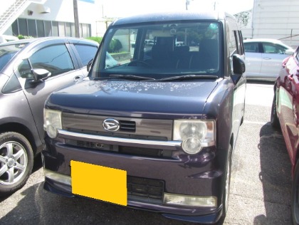 ダイハツ　ムーブコンテ　車検間近 ダイハツ ムーヴ コンテ(2009年式、14万km以上)の車検作業実績・(株