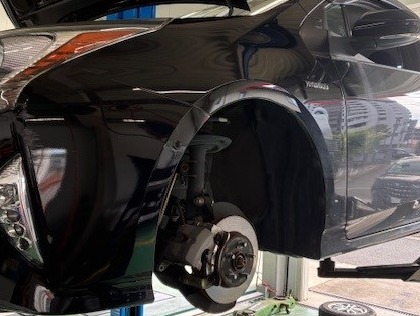 トヨタ プリウス(2017年式、7万～7万5千km)の車検作業実績・車検屋