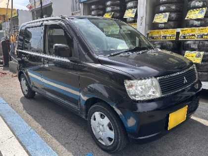 三菱ekワゴン タイヤ代だけ下さい！車検7年3月 - その他