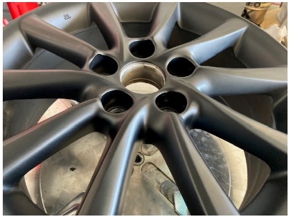エスティマ(トヨタ)のホイールコーティング
