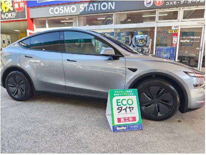 モデルY(テスラ)のECOプラスダイヤモンドキーパー