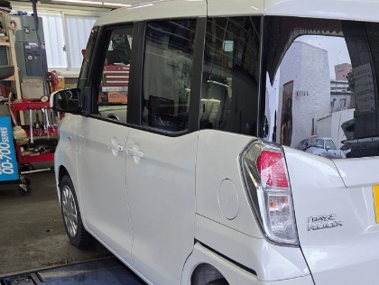 車検たっぷり！日産デイズルークス 日産 デイズ ルークス(2020年式、4万5千～5万km)の車検実績：グッド