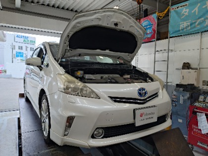 最新版】プリウス アルファ(トヨタ)の車検費用の相場・実績-楽天Car車検