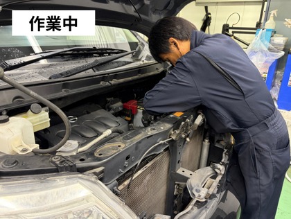 日産 セレナ(2010年式、5万5千～6万km)の車検作業実績・Dr