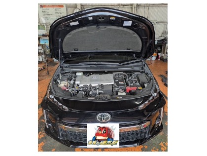 車検令和10年6月　13万キロ　エアコン◎ 30プリウス トヨタ プリウスPHV(2019年式、6万5千～7万km)の車検作業実績・車検の