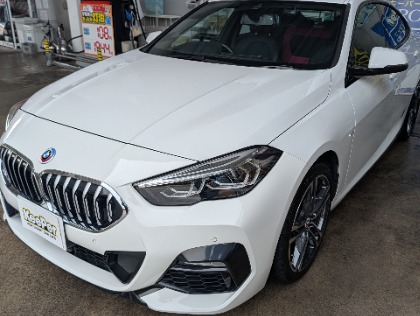 2シリーズクーペ(BMW)の純水プレミアム手洗い洗車