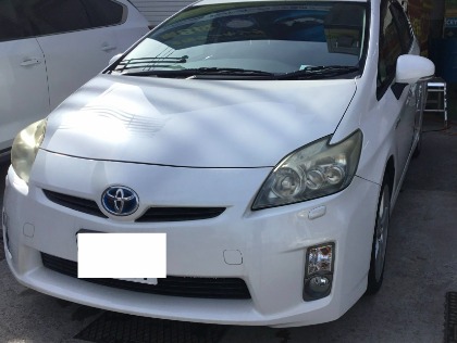 トヨタ プリウス 2011年　2年車検付き！ トヨタ プリウス(2011年式、14万km以上)の車検実績：Dr．Drive