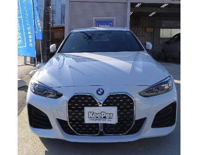 4シリーズグランクーペ(BMW)のクリスタルキーパー【コスパ抜群！お手頃価格で、一年間しっかりガード。】