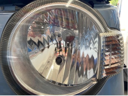 ミラ ココア(ダイハツ)のヘッドライトクリーン＆プロテクト