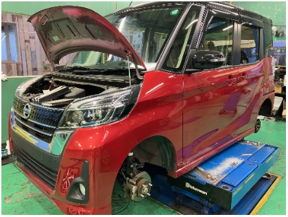 日産 デイズ ルークス(2019年式、2万～2万5千km)の車検実績：「車検の