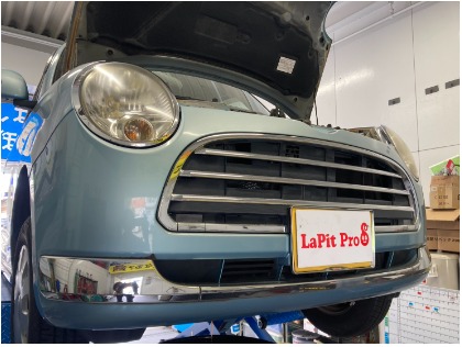 N♡様 ミラジーノ 車検取得分 ダイハツ ミラジーノ(2005年式、3万～3万5千km)の車検作業実績