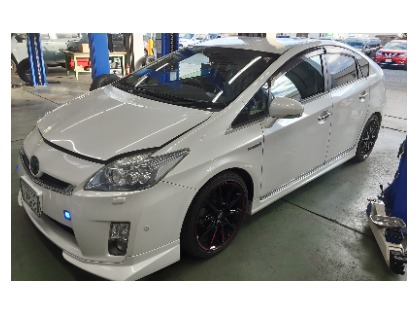 トヨタ プリウス(2010年式、14万km以上)の車検実績：ルート16橋本