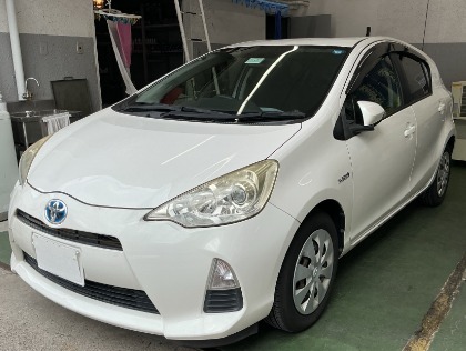 最新版】2014年式アクア(トヨタ)の車検費用の相場・実績-楽天Car車検
