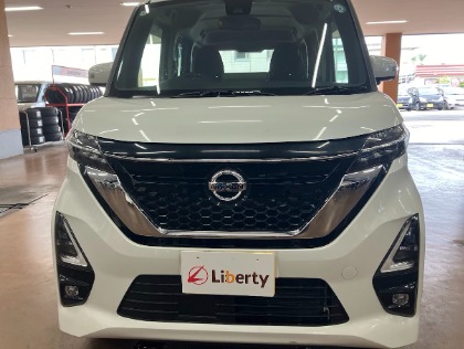 日産 ルークス(2022年式、4万～4万5千km)の車検作業実績・「車検の速