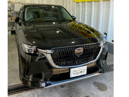 CX-60(マツダ)のフレッシュキーパー部分施工(Dr．Driveセルフ