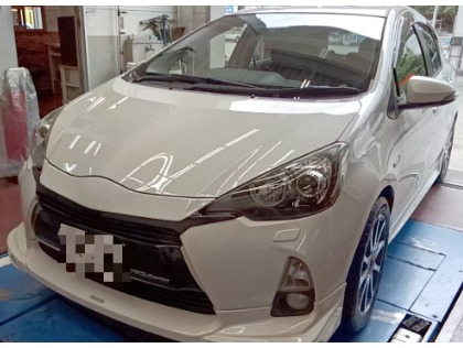 最新版】2013年式アクア(トヨタ)の車検費用の相場・実績-楽天Car車検