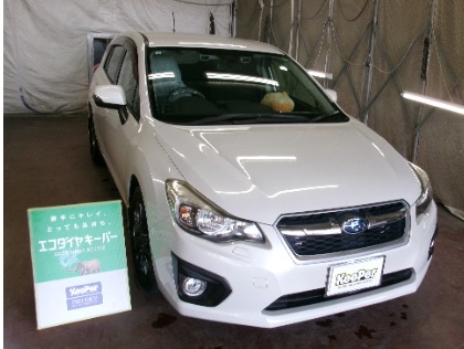 インプレッサ(スバル)のECOプラスダイヤモンドキーパー