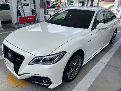 クラウン ハイブリッド(トヨタ)のダイヤモンドキーパーAメンテナンス