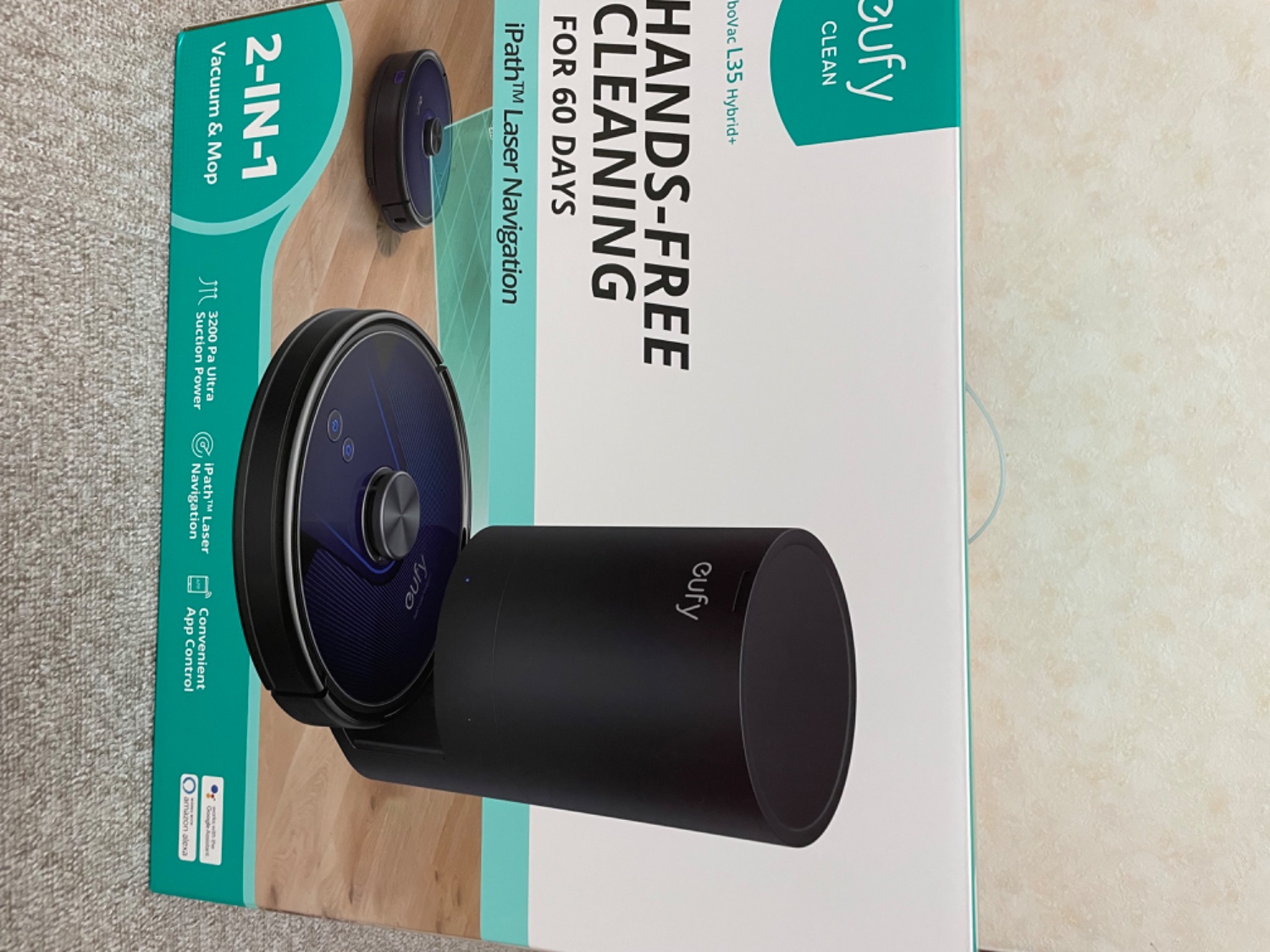 楽天市場】Anker (アンカー) Eufy RoboVac L35 Hybrid+ 楽天市場】Anker (アンカー) Eufy RoboVac L35 Hybrid+