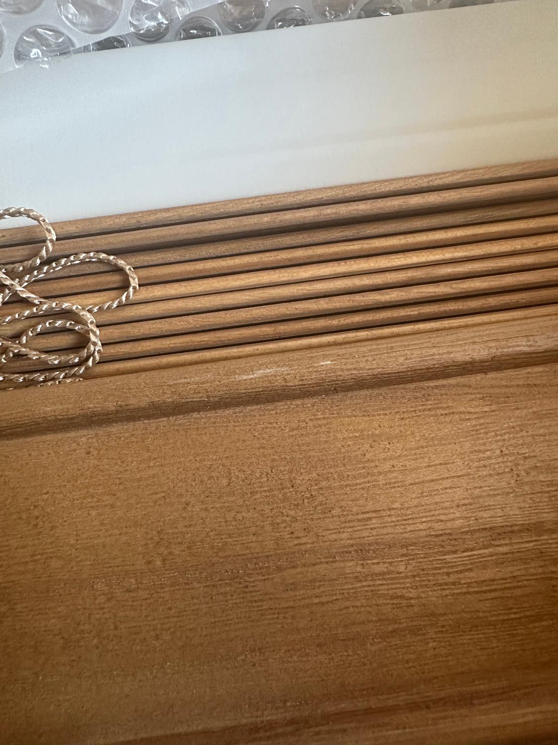 ウッドブラインド 木製ブラインド ノッキ レビュー画像12