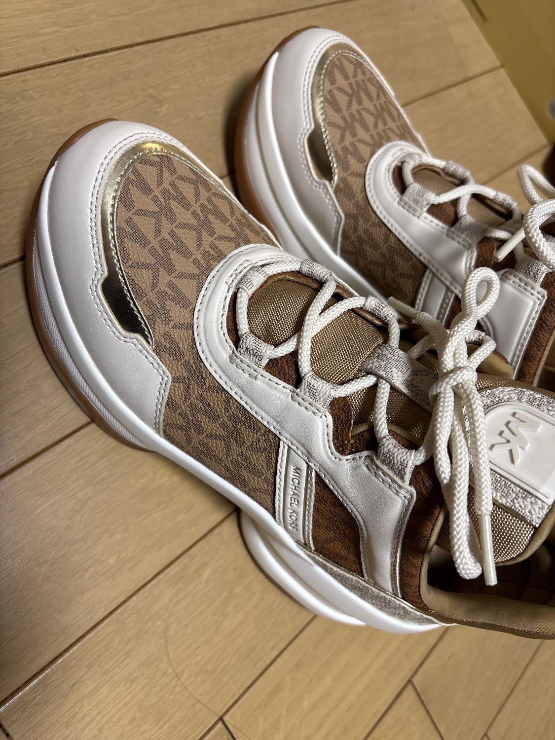 MICHAEL KORS | OLYMPIA ウェッジ スニーカー マイケルコース