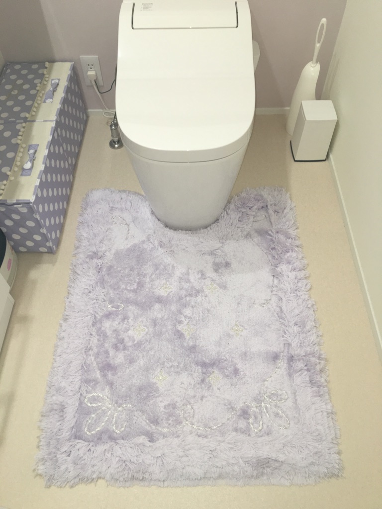 トイレマット 70×70 cm【ニーナス】 グラン トイレ マット 高級