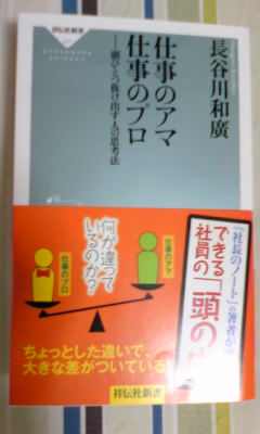 仕事のアマ 仕事のプロ 頭ひとつ抜け出す人の思考法-