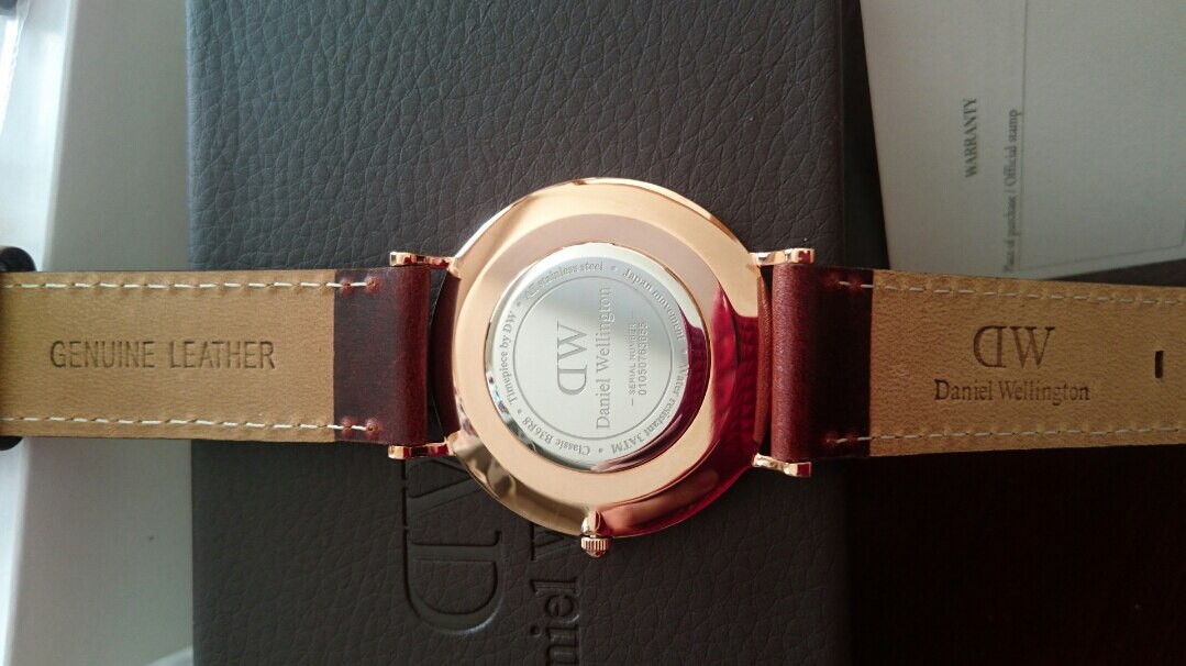ダニエルウェリントン Daniel Wellington 腕時計 ローズゴールド 36mm 本革レザーベルト レディース ダニエルウェリントン DanielWellington 腕時計レビュー レビュー画像8