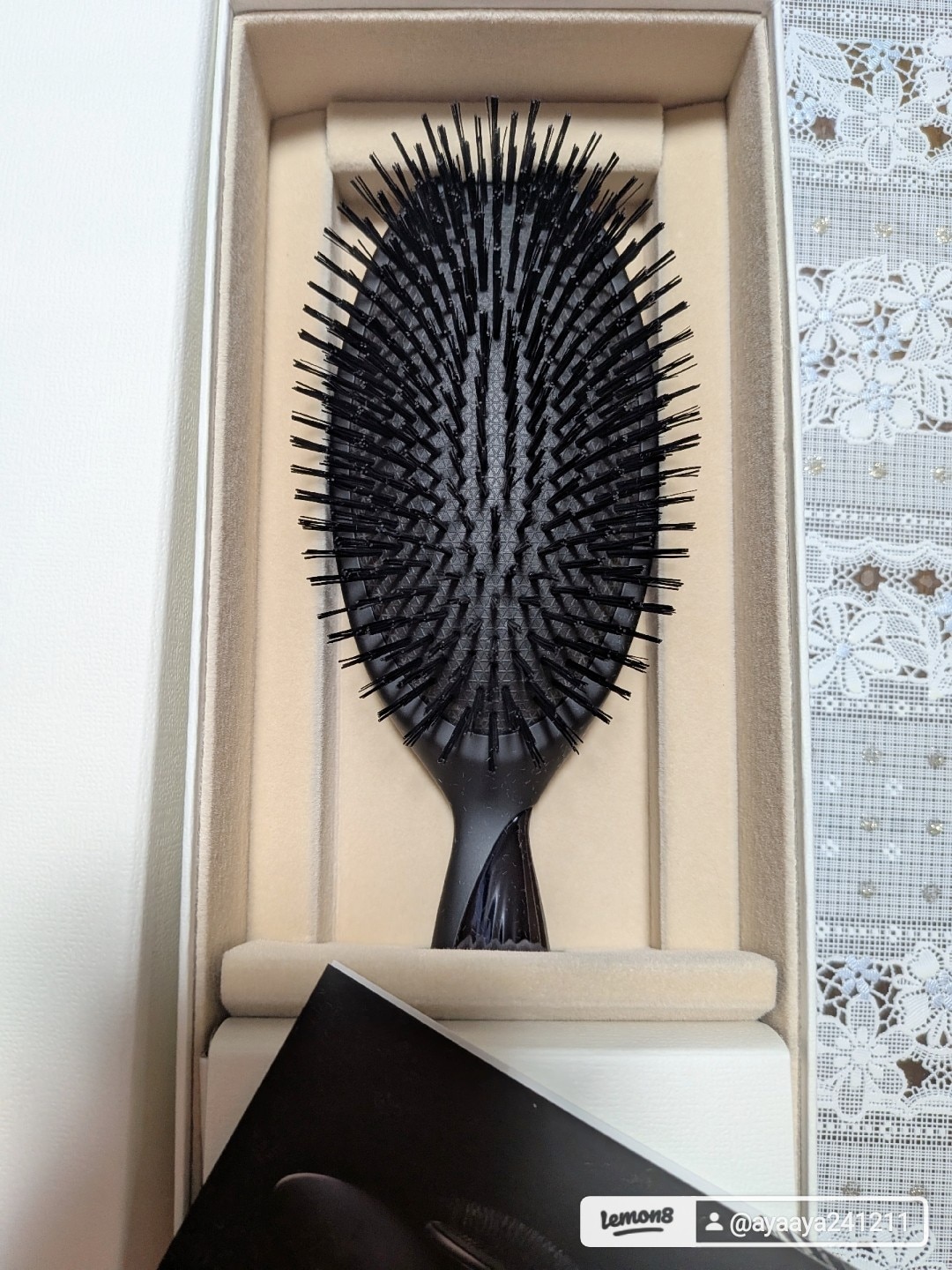 中古美品　Refa リファブリッスル 天然猪毛ブラシ 黒 リファブリッスル（天然猪毛） | ヘアブラシ | ReFa（リファ