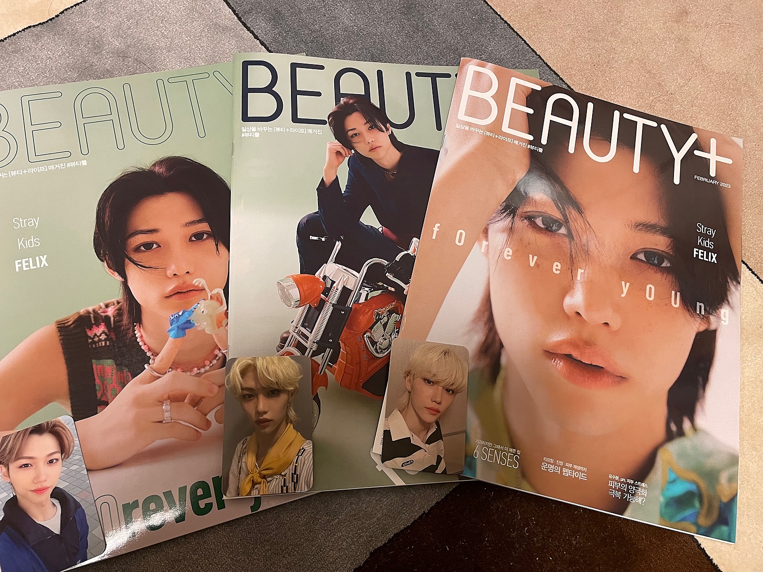 BEAUTY＋ straykids フィリックス 3冊セット 和訳付き