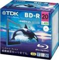 TDK Ͽѥ֥롼쥤ǥ BD-R 25GB 1-4® ۥ磻ȥ磻ɥץ󥿥֥ 20 5mmॱ BRV25PWB20Aפξʥӥ塼ܺ٤򸫤