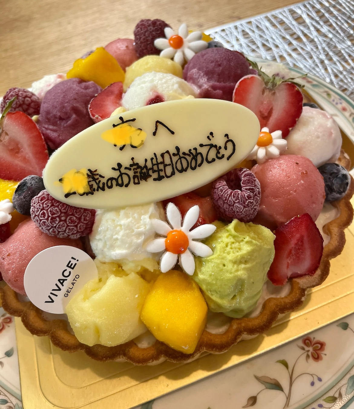 楽天市場 フルッタ パーラ 6号 メッセージプレート無料 ローソク10本付き アイスケーキ ギフト 記念日 フルーツ 誕生日 バースデー プレゼント おくりもの かわいい お祝い ケーキ お返し おしゃれ お中元 バースデーケーキ 人気 ランキング 父の日 Vivace