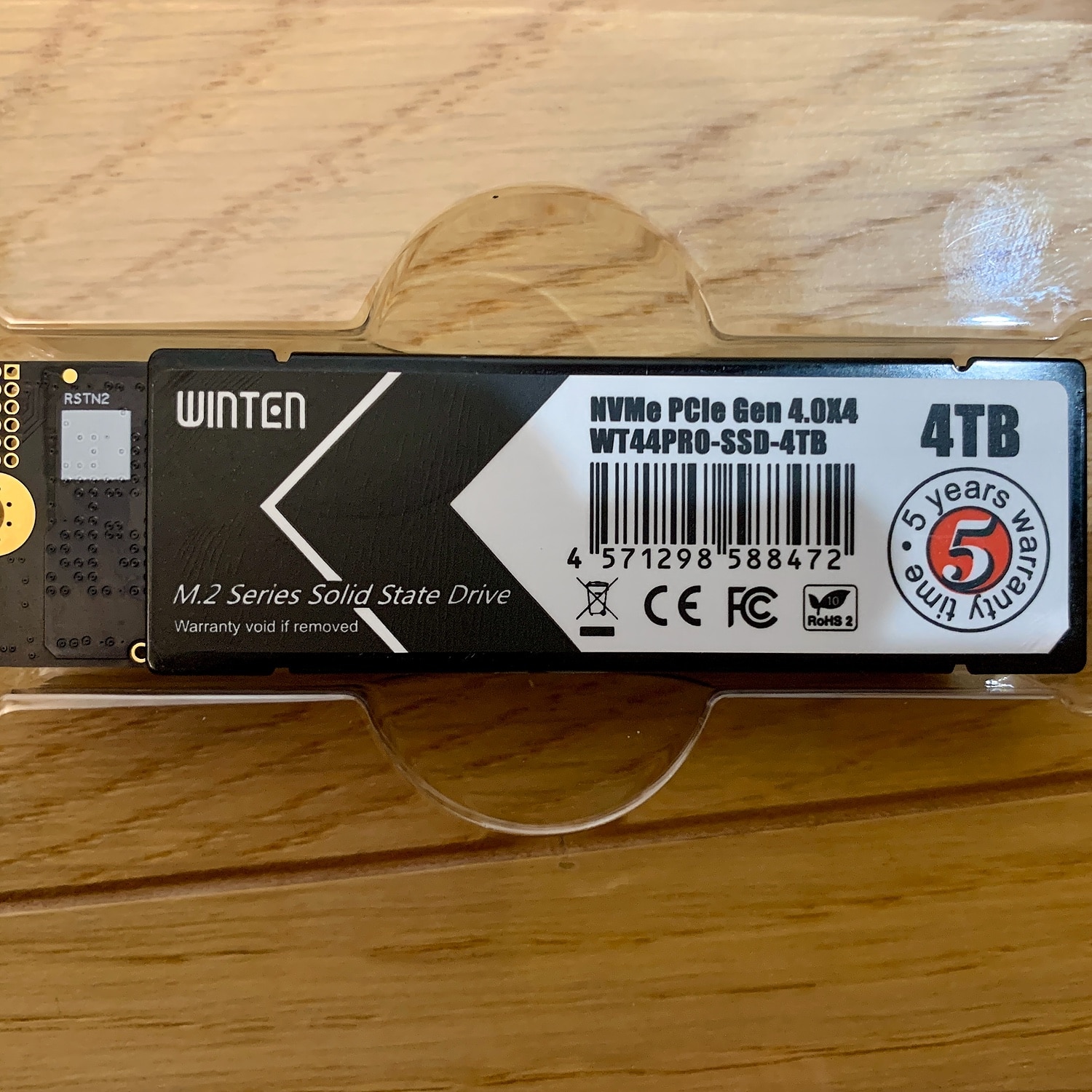楽天市場】WINTEN M.2 SSD 4TB M.2 2280 PCIe Gen4x4 NVMe 【5年保証