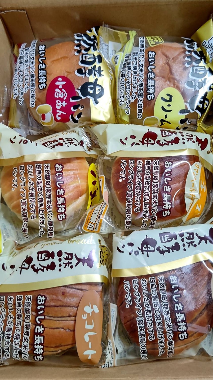 食品 【ロングライフパン】天然酵母ソフトパン19個‼️カステラ・バター
