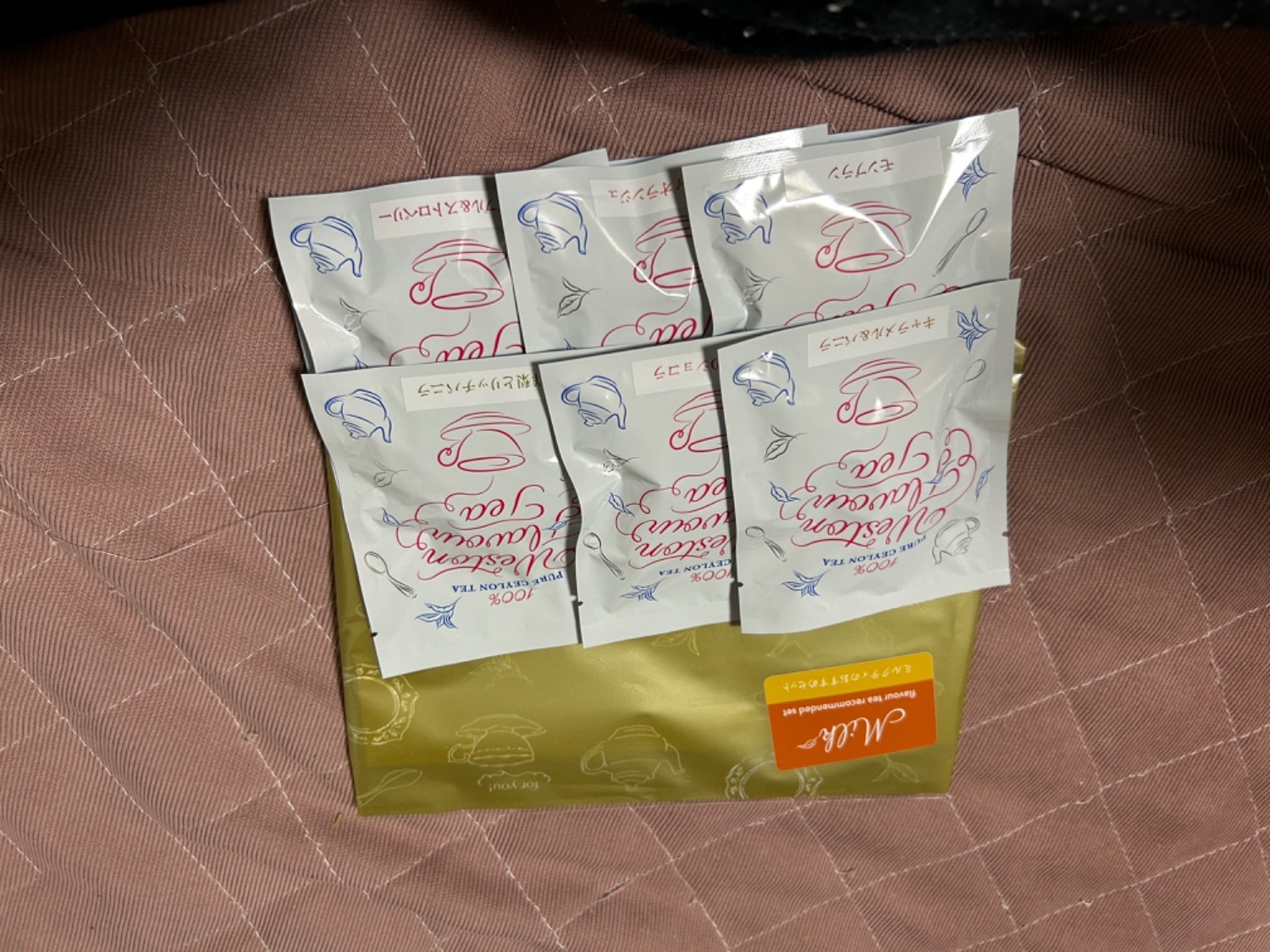 6種類 ミルクティ おすすめ セット ムレスナ紅茶 ムレスナティー フレーバーティ お試し 紅茶 人気 おしゃれ かわい ムレスナ紅茶 ミルクティー フレーバーティー レビュー画像3