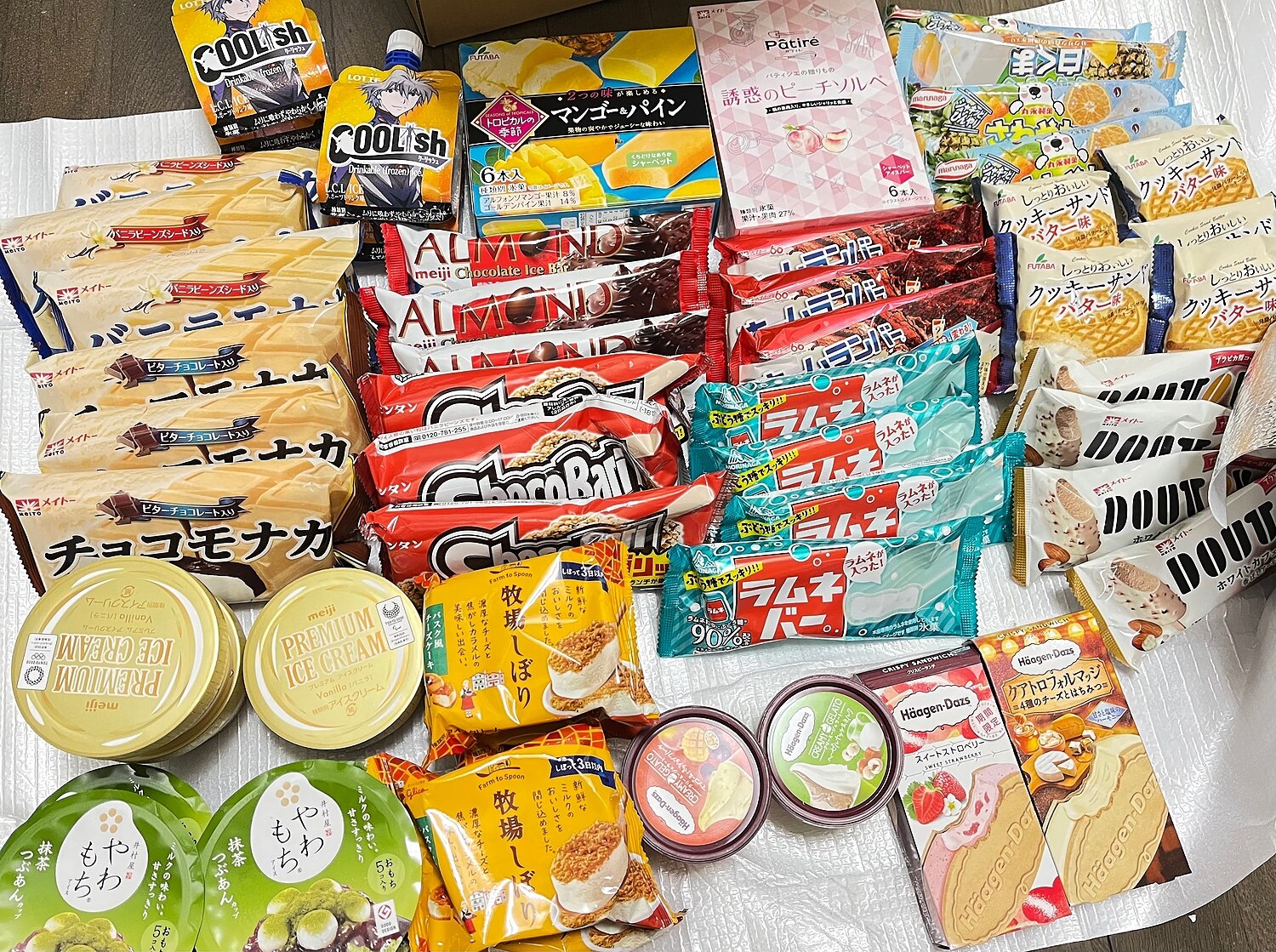 楽天市場 超お買い得アイスクリーム福袋 中身は当店にお任せ 合計40 50個のアイスクリームが入って送料無料 Fukubukuro のみモン みんなのレビュー 口コミ