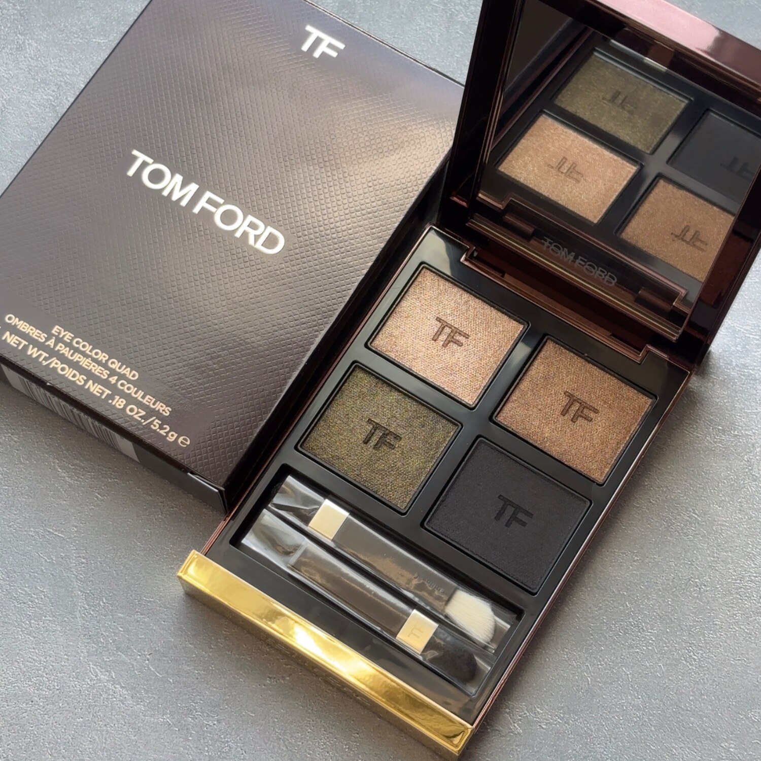 トムフォード アイカラークォード48 えいな毎日メイク . ✔︎TOM FORD #アイカラークォード48 ピーチ