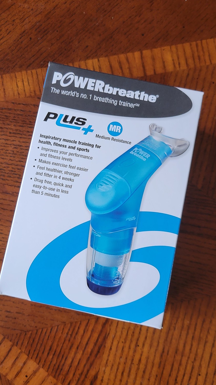 POWER breathe パワーブリーズ（肺活量トレーニング）　青 Amazon.co.jp: パワーブリーズ POWERbreathe PLUS 呼吸筋