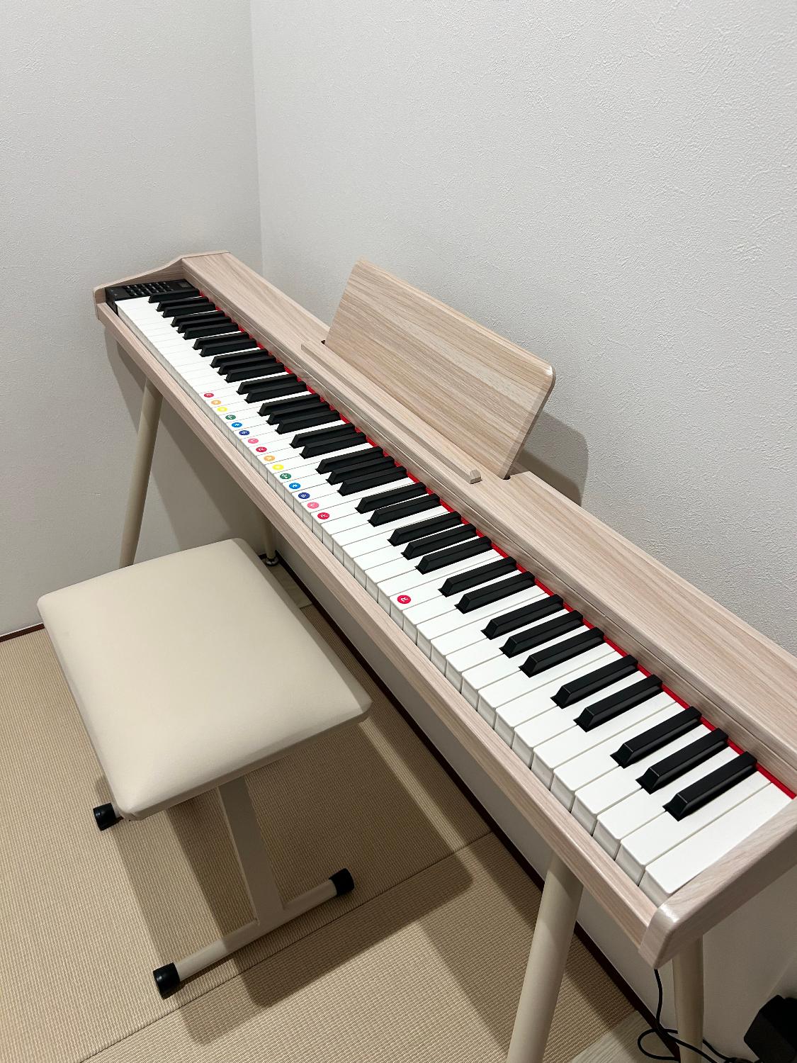 楽天市場】Almone 電子ピアノ 88鍵盤 ADP100 専用スタンド・3本ペダル