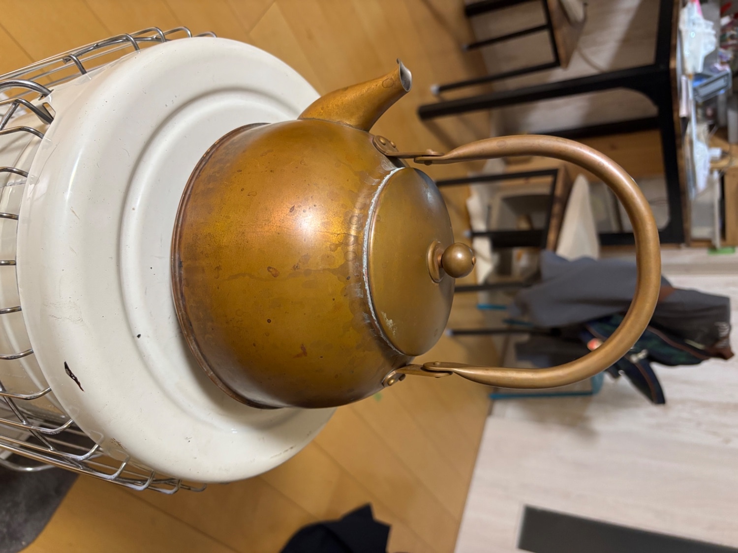 東屋　銅やかん　最終値下げ‼️ 楽天市場】やかん 2.4L ガス火専用 千歳 銅製 日本製 純銅 木柄