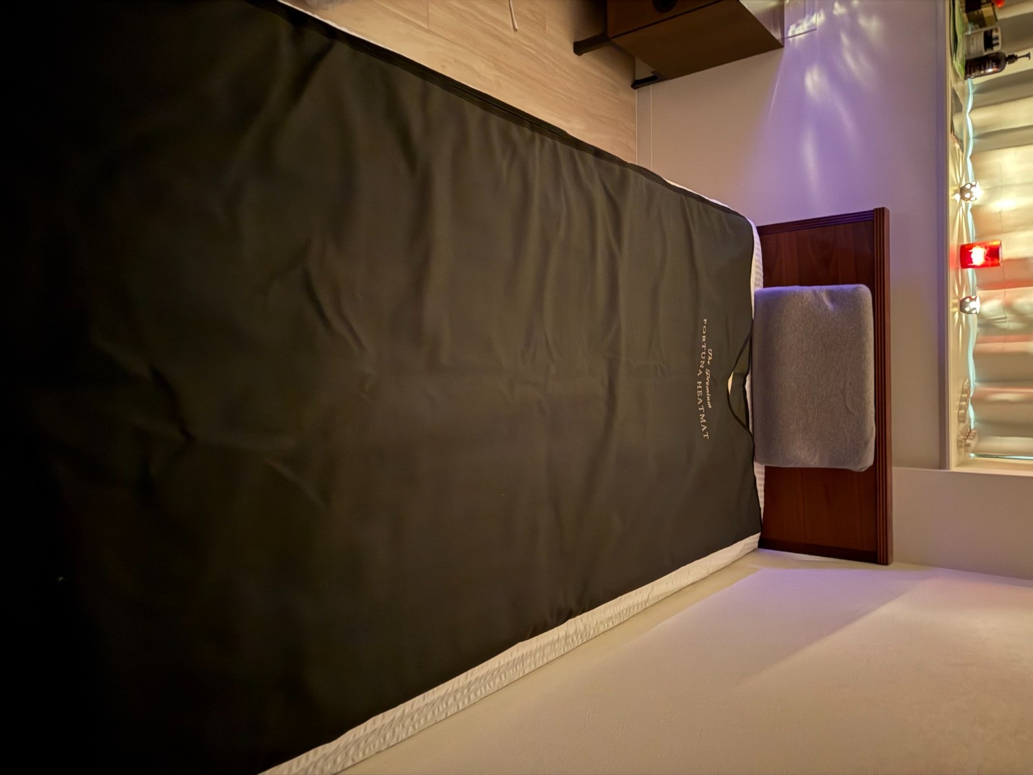 岩盤サウナ ナチュラルスパ岩盤サウナルーム1人用」家庭用サウナ200V組立式