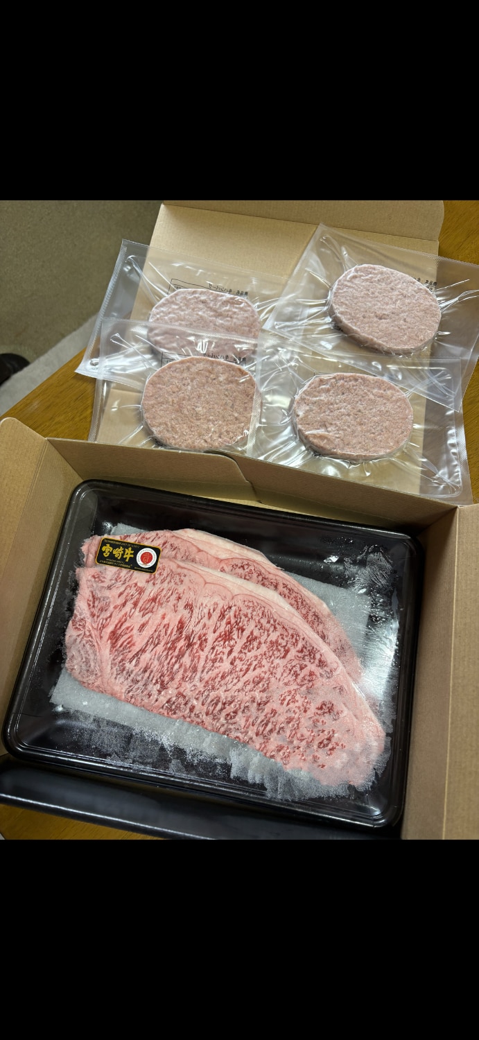 宮崎牛 ふるさと納税 ロースステーキ レビュー画像3