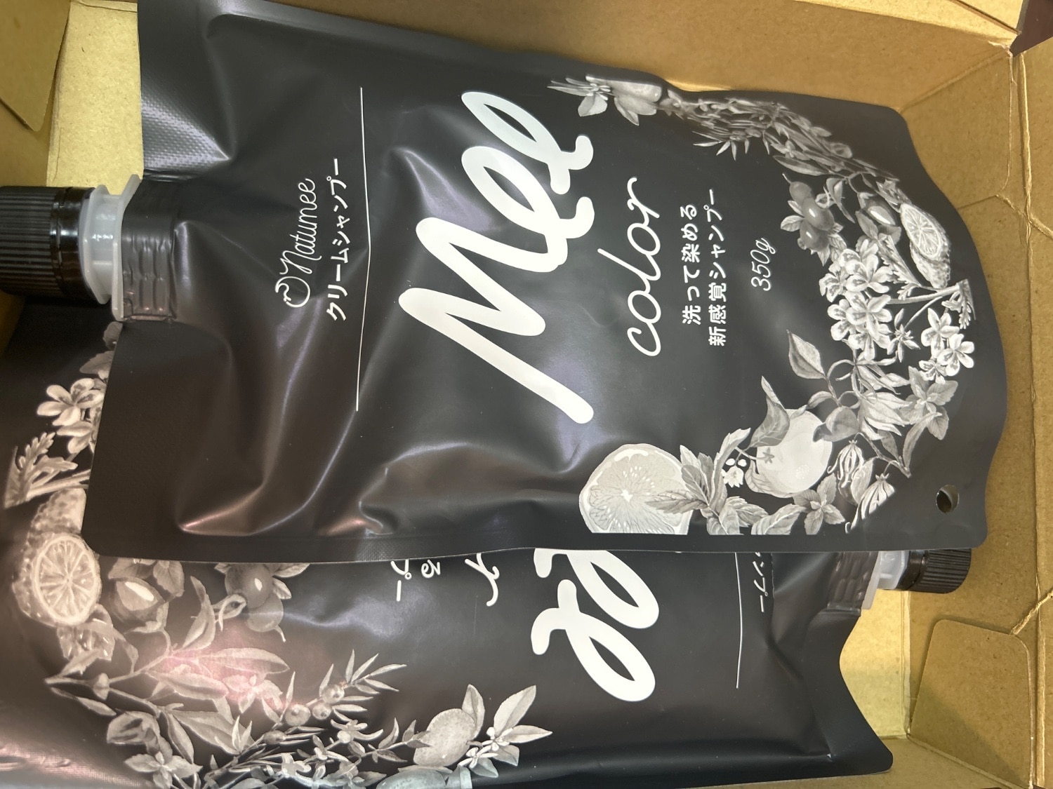 楽天市場】クリームシャンプーMee color（350g） 白髪染め