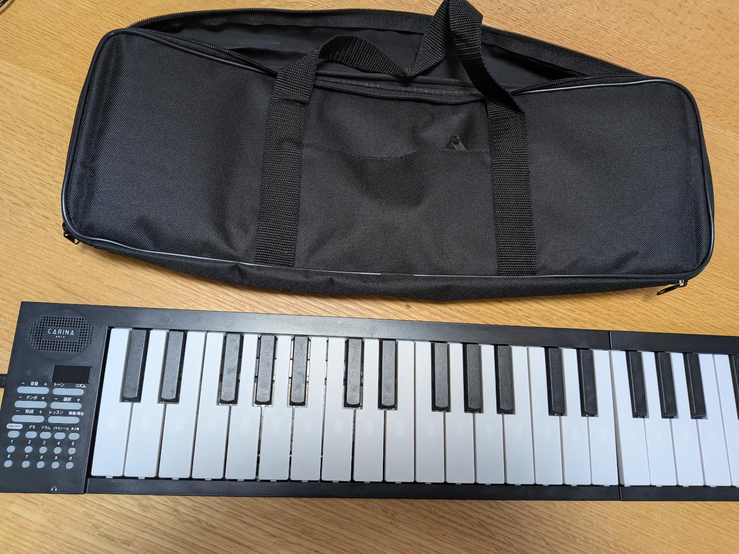 楽天市場】電子ピアノ 61鍵盤 折りたたみ キーボード 軽量 コンパクト