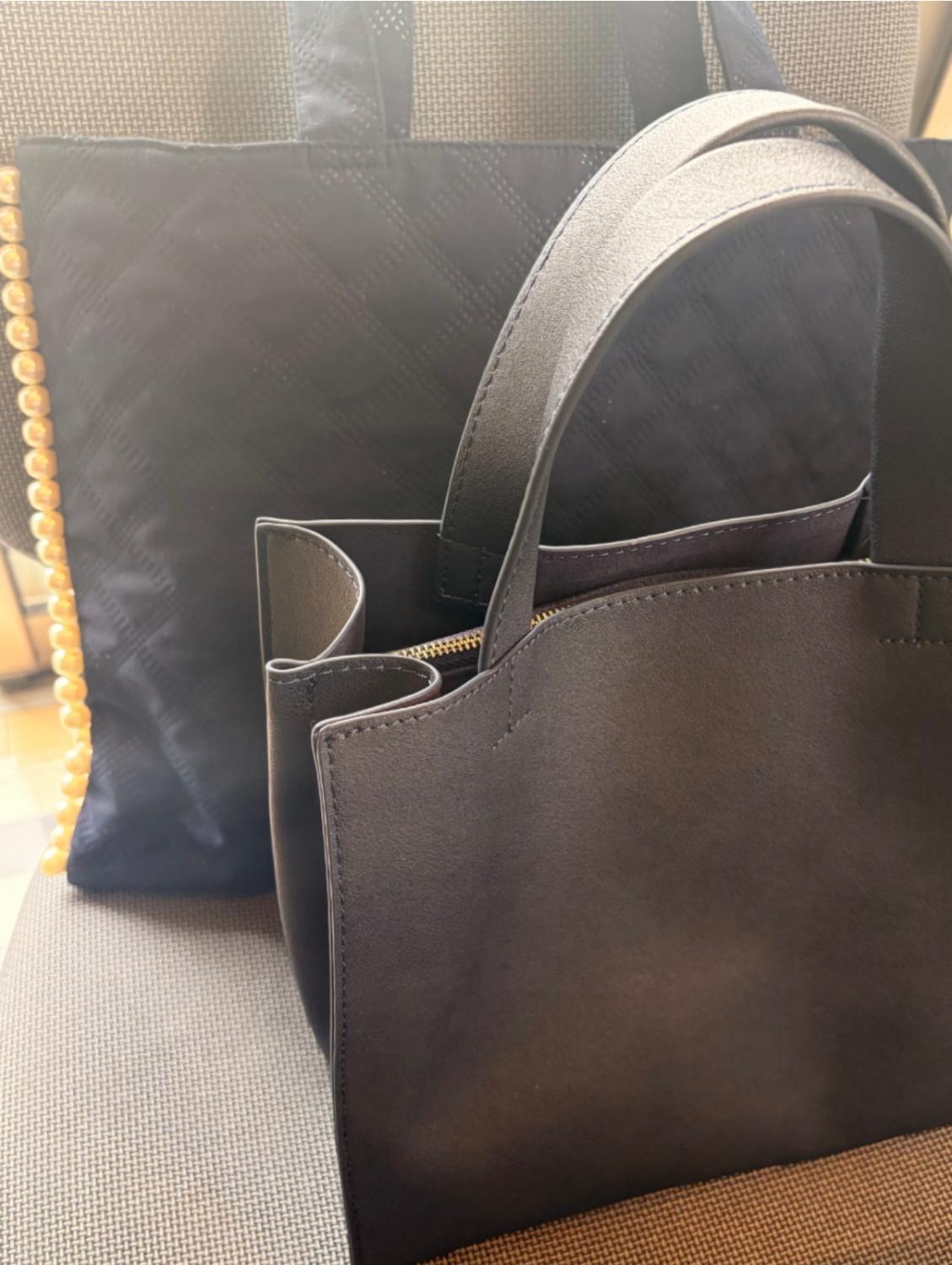 ＼クーポンで300円OFF♪／ トートバッグ レディース 小さめ MURAトートバッグ ミニトート 合皮バッグ レビュー画像4