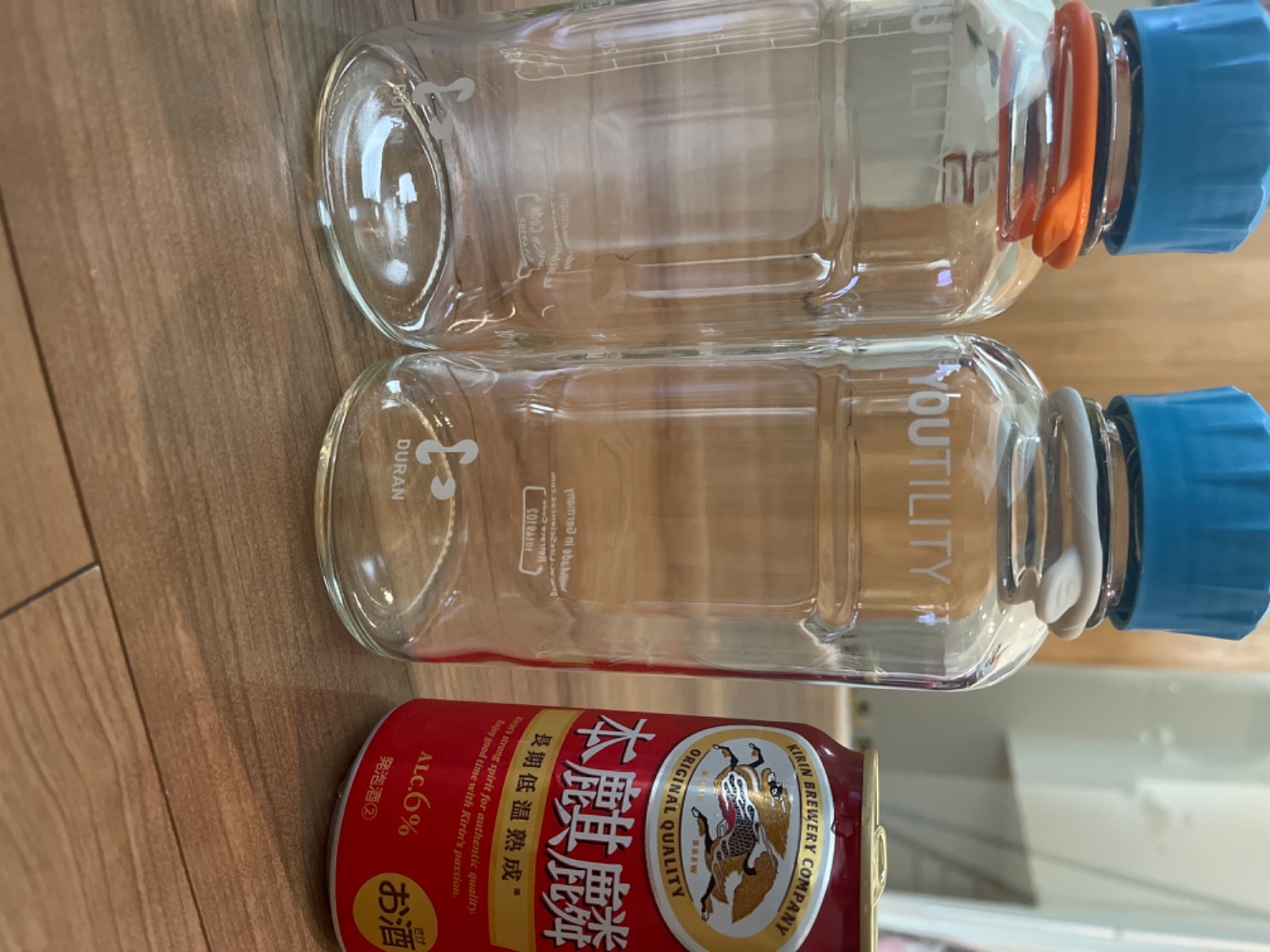 楽天市場】DURAN ガラスボトル 500mL 2本セット ／ ユーティリティ