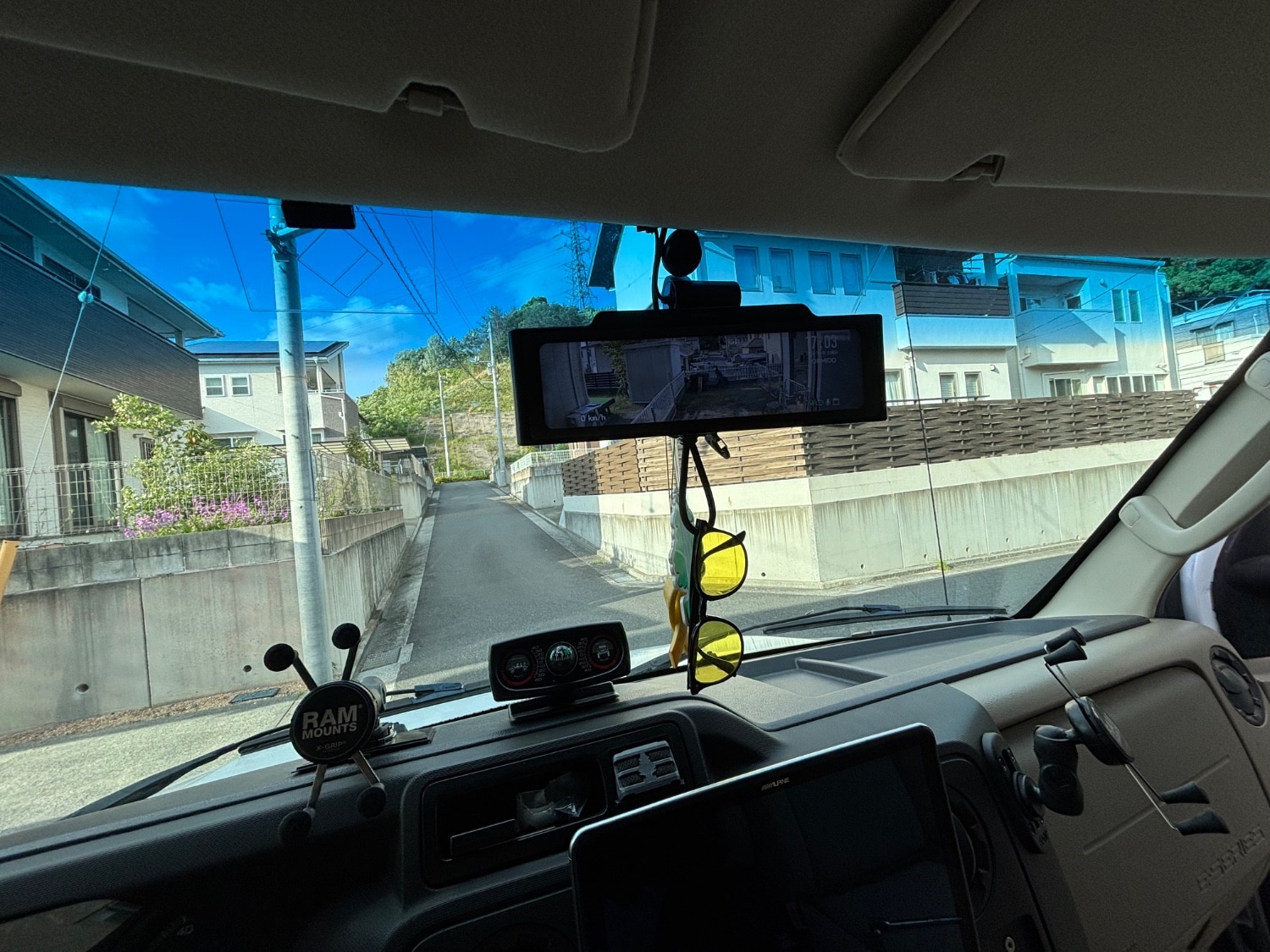 #PORMIDO #PRD6XC #ミラー型ドラレコ レビュー画像11