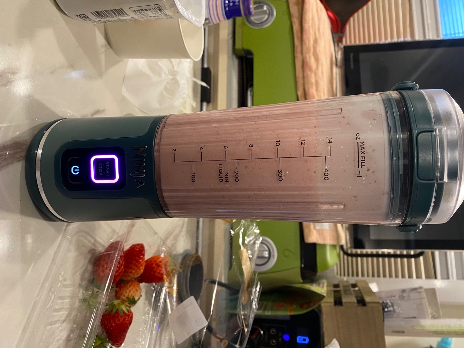 NinjaBlast コードレスミキサー シャークニンジャ レビュー画像5