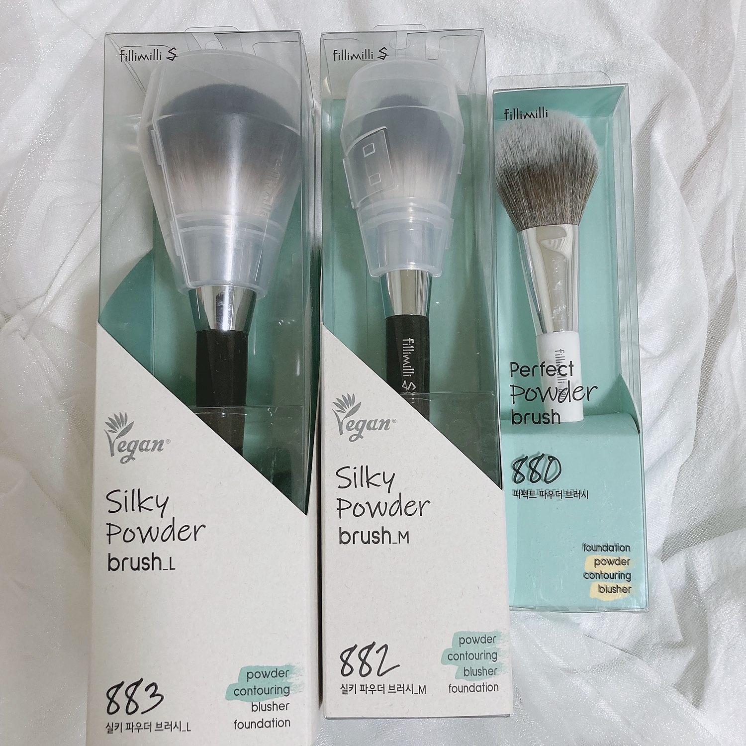 ベストコスメ☆Sシルキーパウダーブラシ(M)882 1本 SILKY POWDER BRUSH