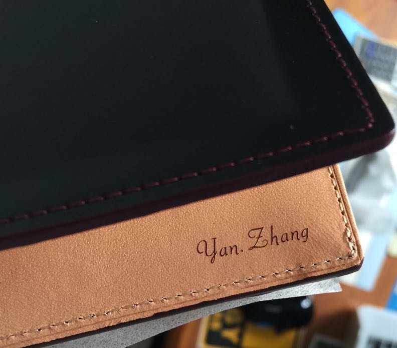 コードバンレザー メンズ 長財布 コードバン長財布 FLYINGHORSE フライングホース レビュー画像10